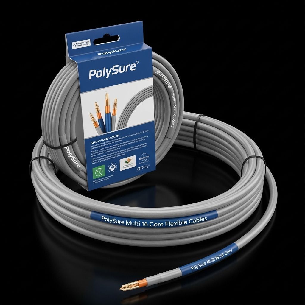 5 Core Round Flexible Cables